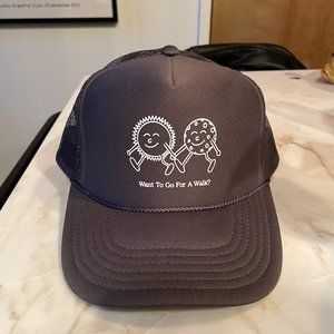 Lonely Ghost Go For a Walk Trucker Hat - brand new/never worn
